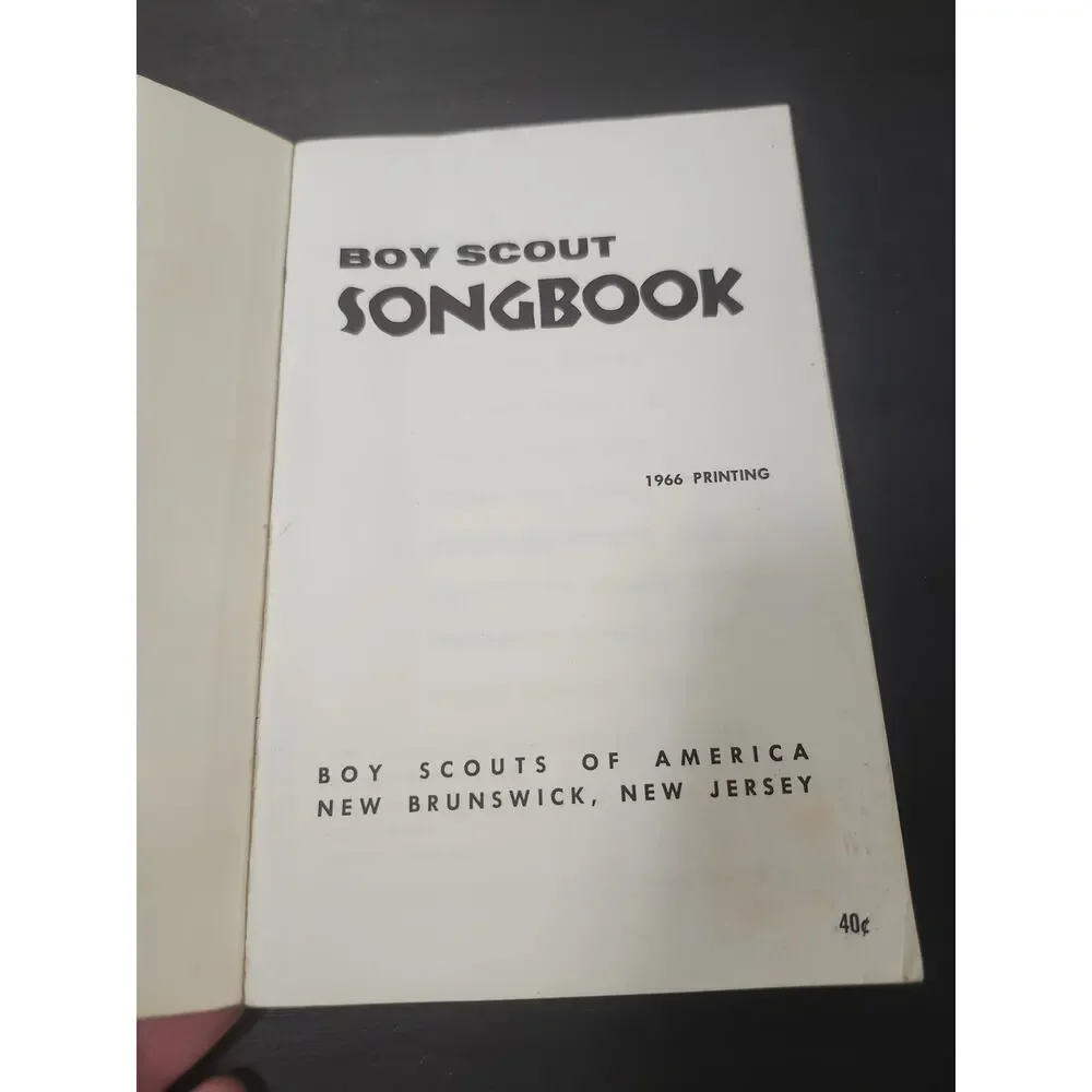 2 Vintage Boy Scouts/Cub Songbooks - 1963 & 1979 Printings - BSA No. 3222 &3226